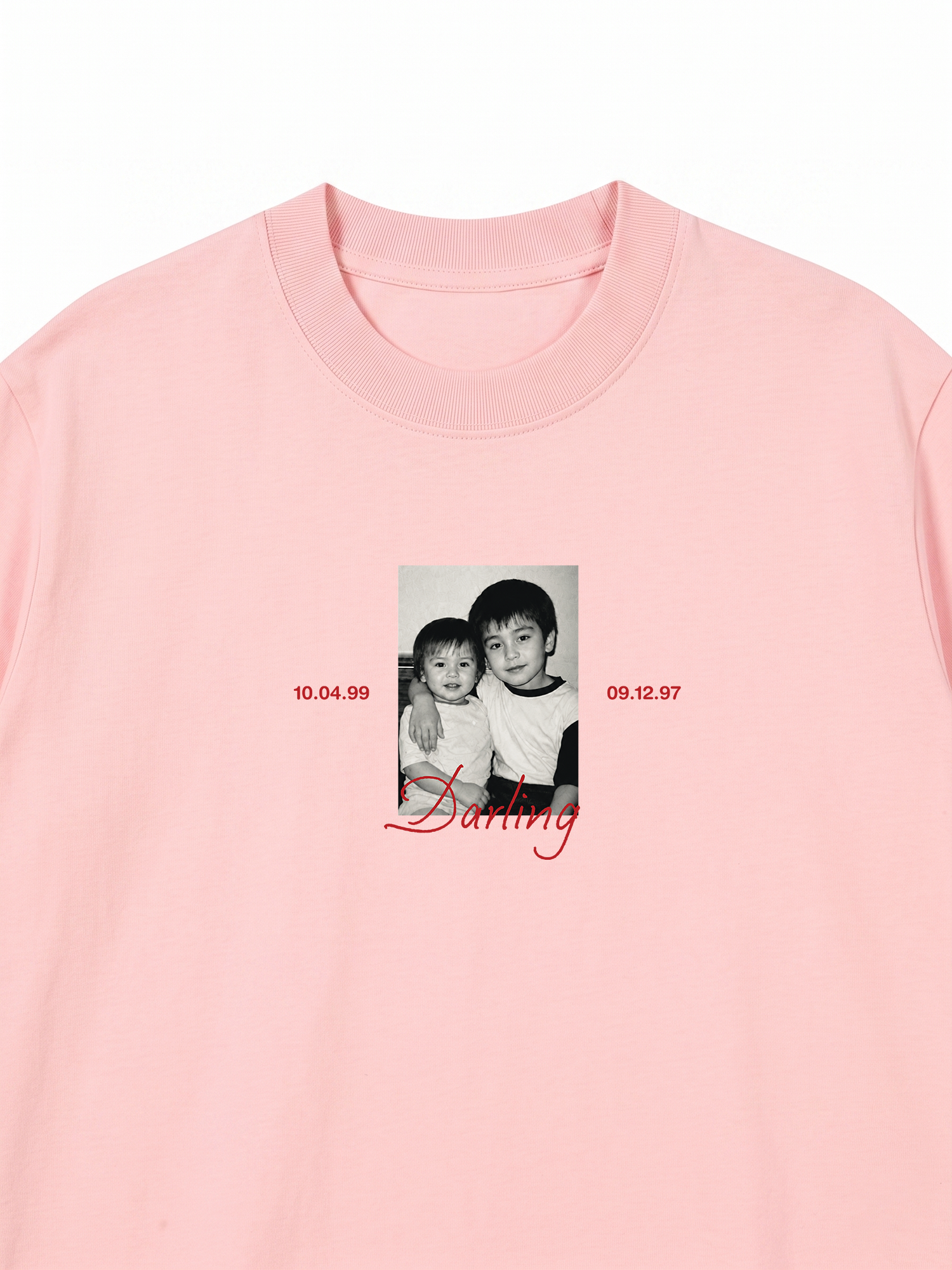 Áo Thun Custom Couple Darling