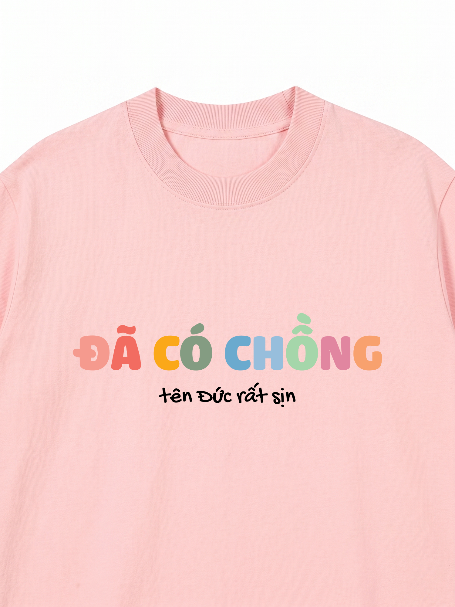 Áo Thun Custom Couple Đã Có Vợ - Chồng