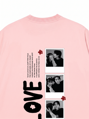 Áo Thun Custom Couple Love