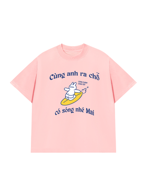 Áo Thun Custom Name Cùng Nhau Ra Chỗ Có Sóng