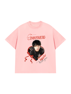 Áo Thun Custom Happier with you