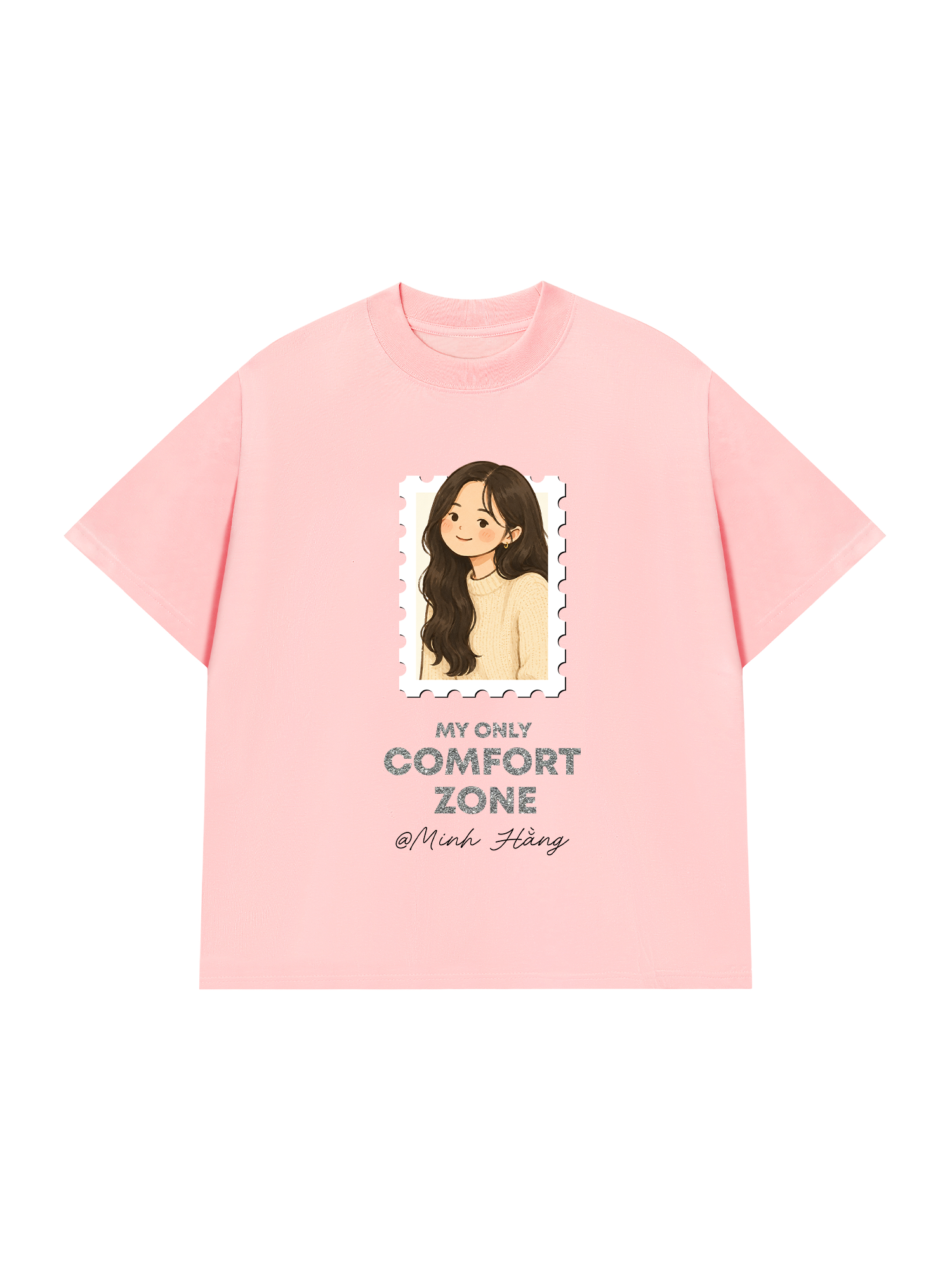 Áo Thun Custom Couple My Only Comfort Zone