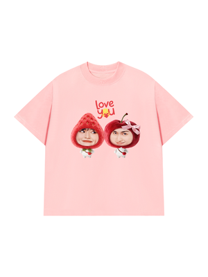 Áo Thun Custom Fruit Couple