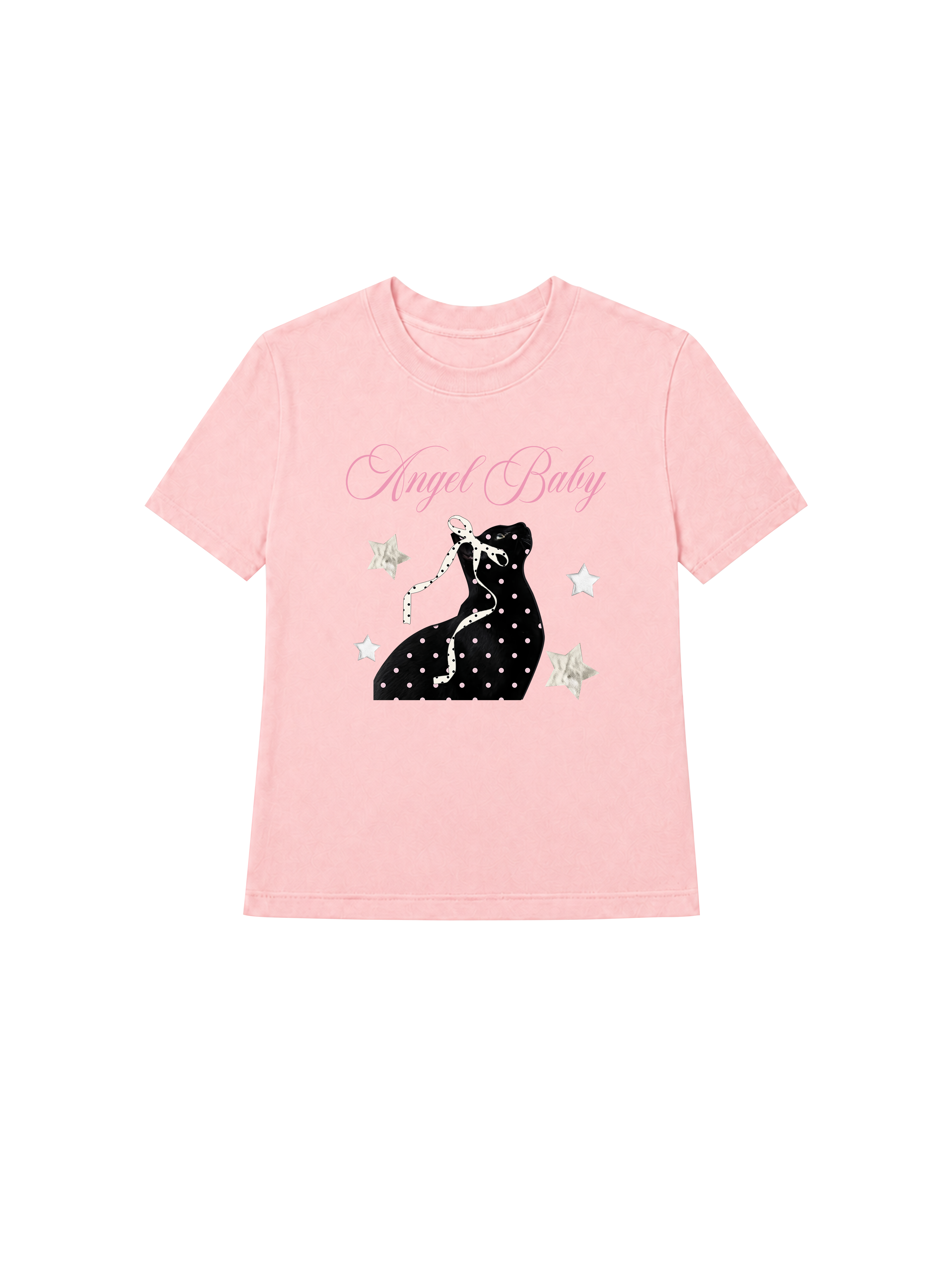 Áo Thun Nữ Angel Baby Cat