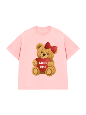 Áo Thun Custom Couple Teddy Couple