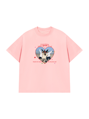 Áo Thun Custom Friend Heart