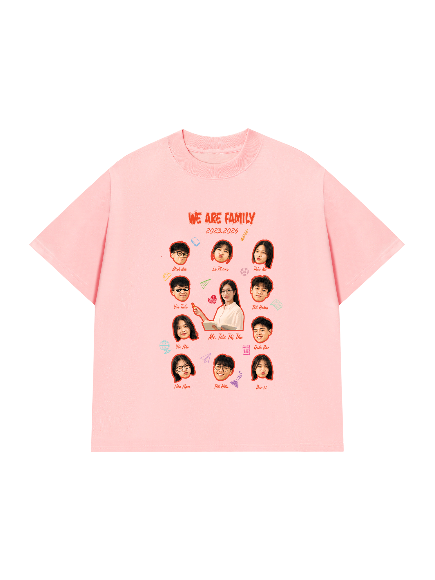 Áo Thun Custom Class Shirt We Are Family