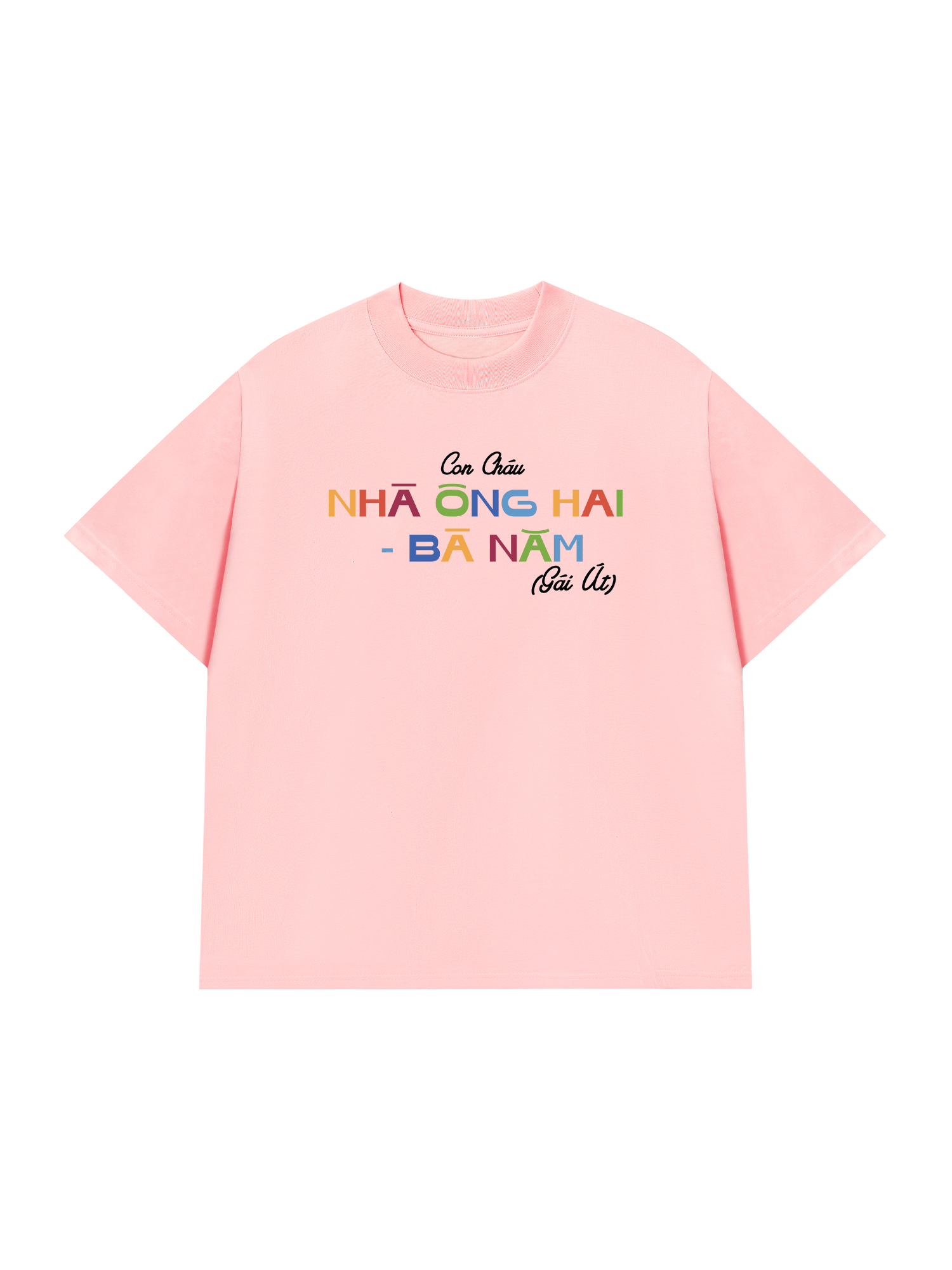 Áo Thun Custom Con Cháu Nhà Ông Bà
