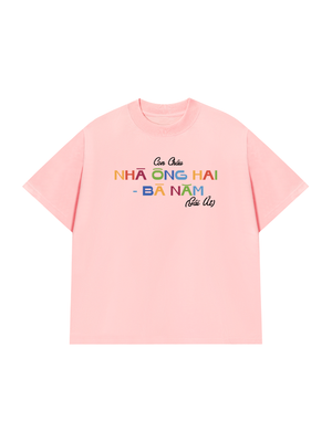 Áo Thun Custom Con Cháu Nhà Ông Bà