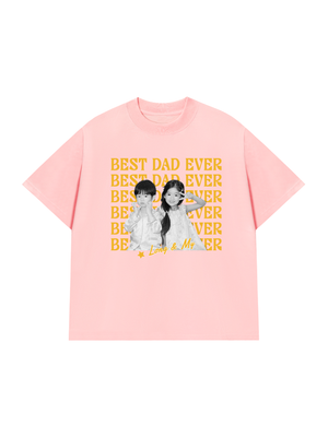 Áo Thun Custom Color Family Children Name Best Parent Ever