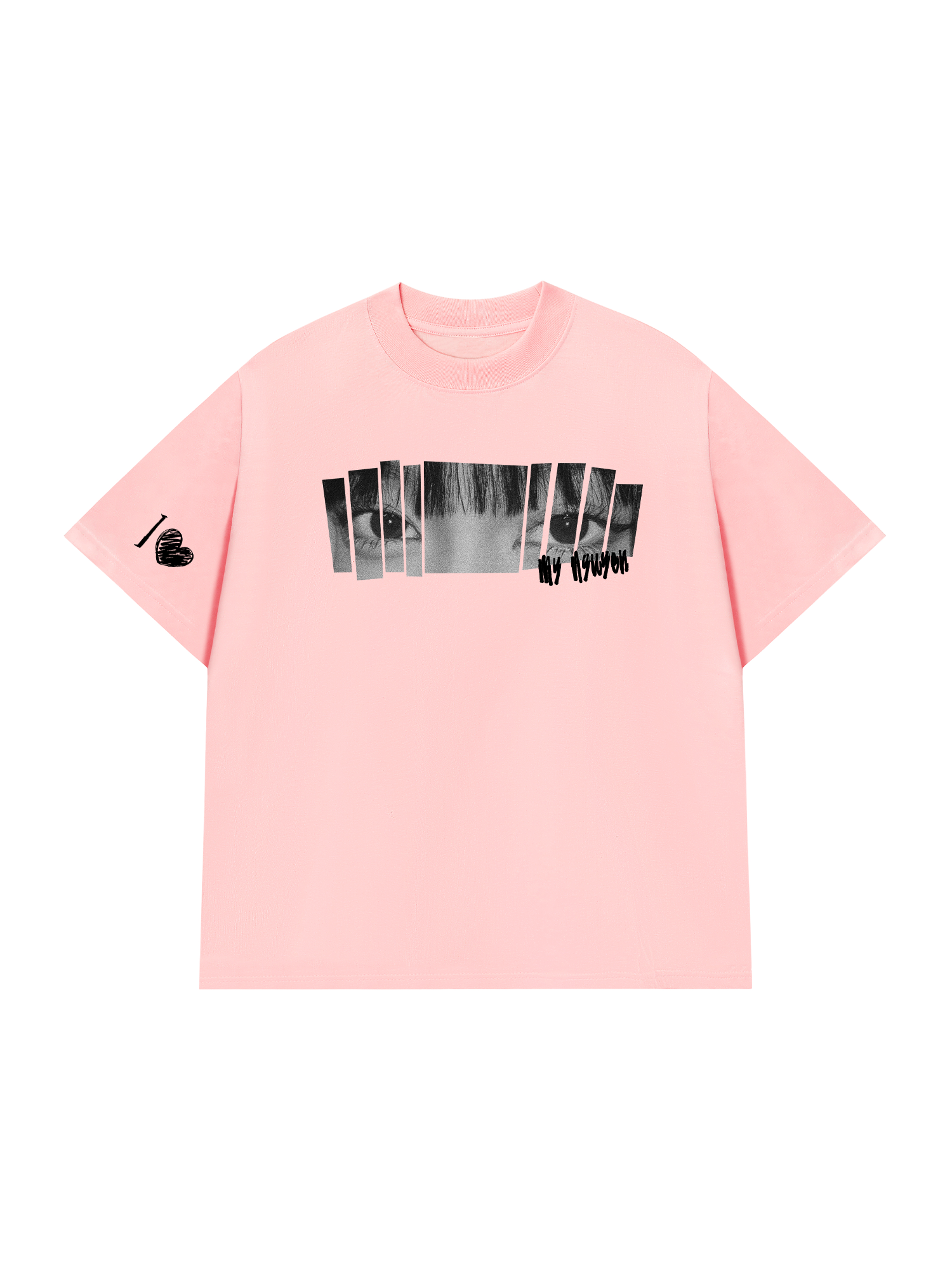 Áo Thun Custom Eyes Shirt Girlfriend And Boyfriend's Eyes