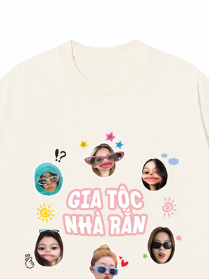 Áo Thun Custom Bestie Hội Rắn