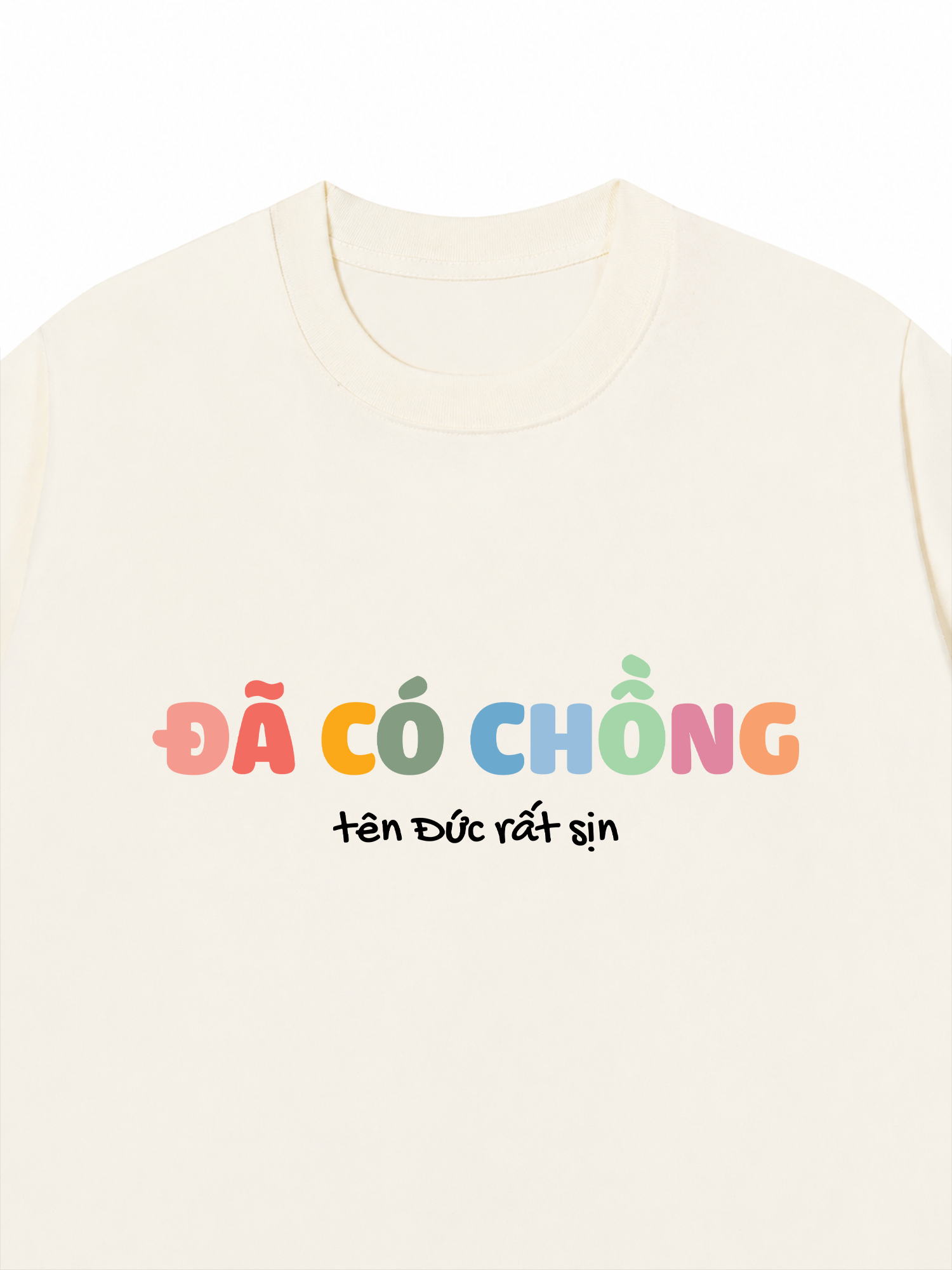 Áo Thun Custom Couple Đã Có Vợ - Chồng