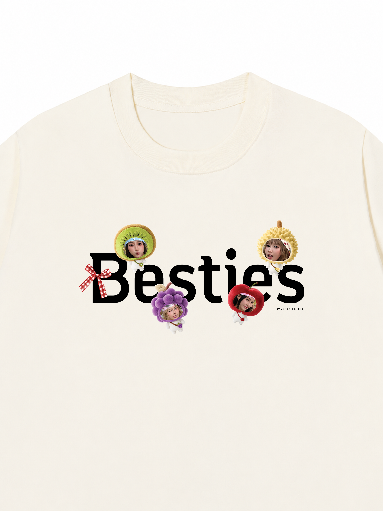 Áo Thun Custom Cute Fruit Besties