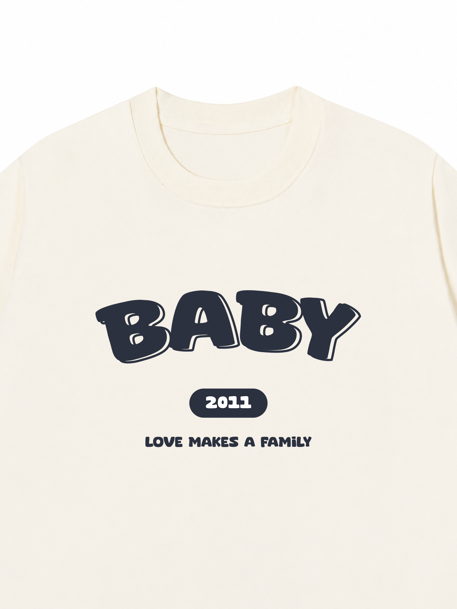 Áo Thun Custom Mommy Daddy Baby