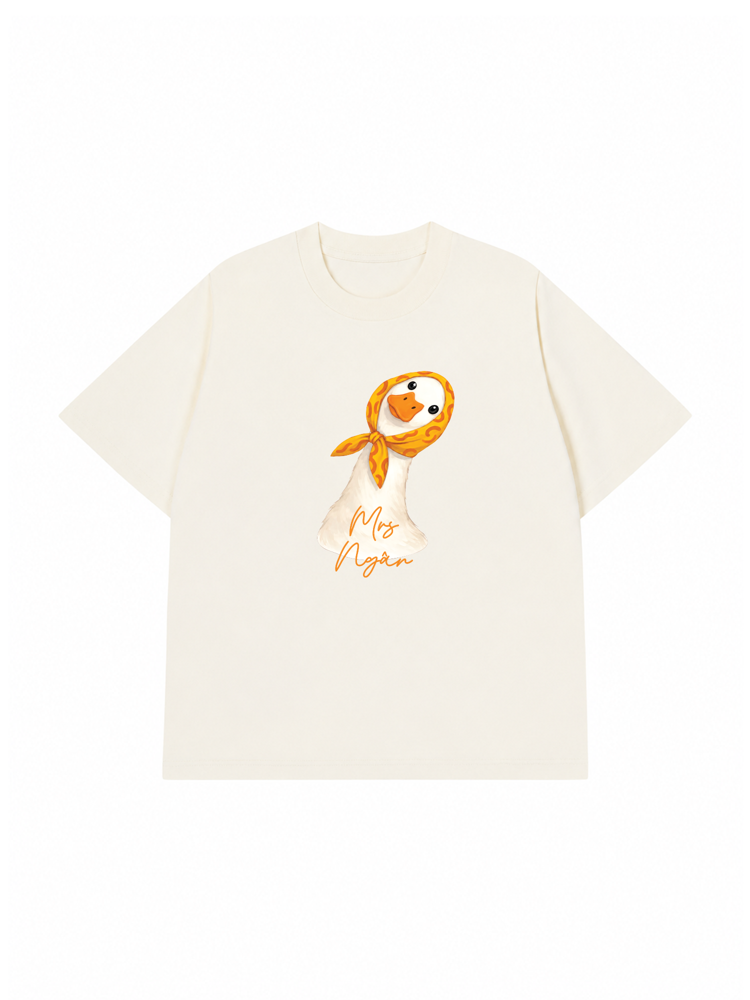 Áo Thun Custom Couple Goose