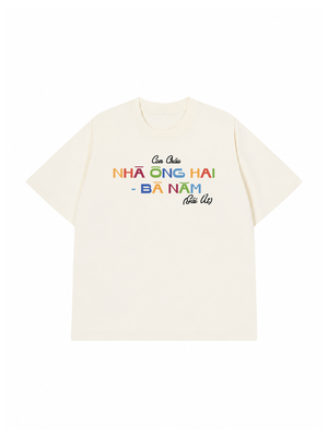 Áo Thun Custom Con Cháu Nhà Ông Bà