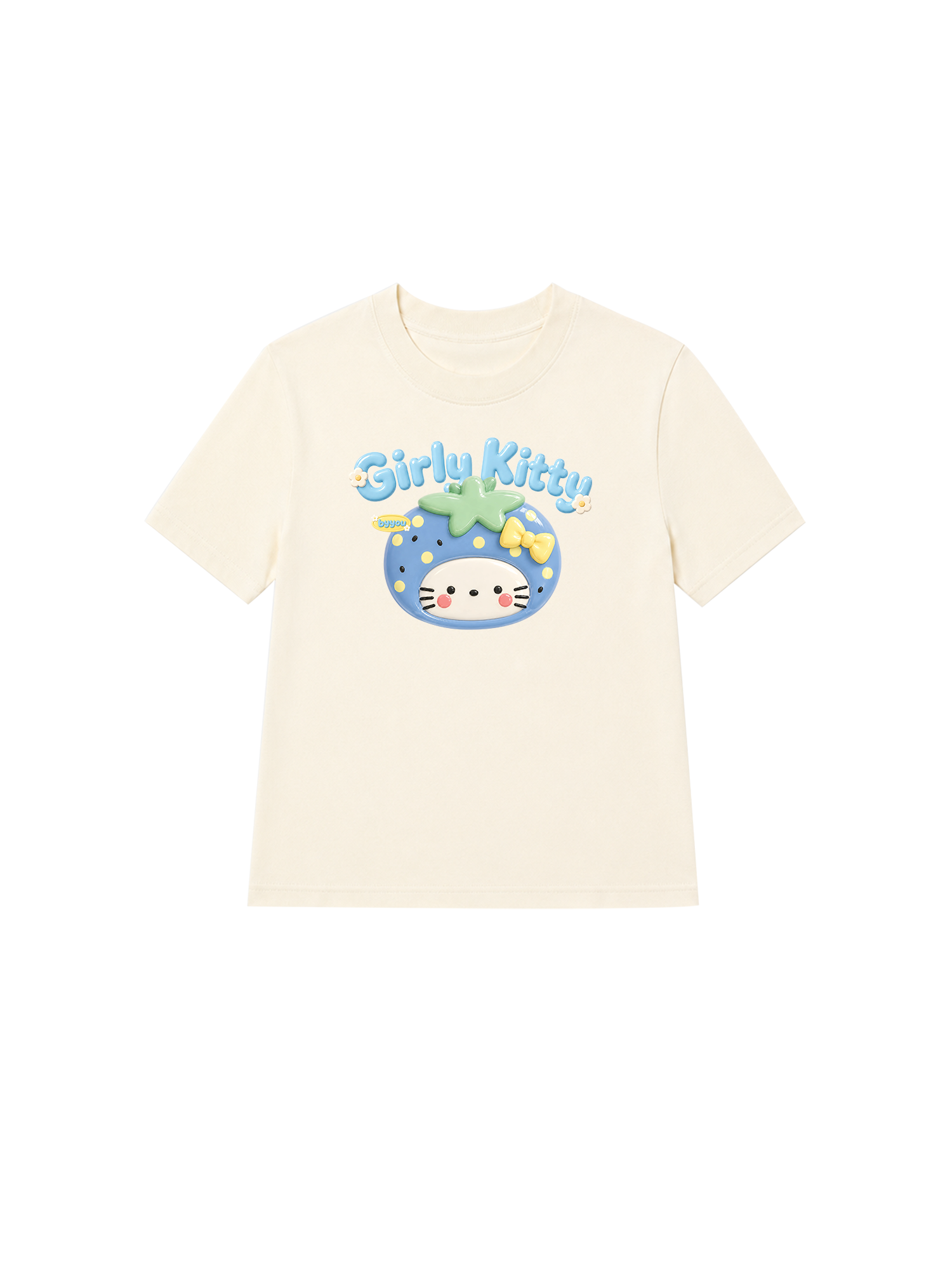 Áo Thun Nữ Girly Kitty