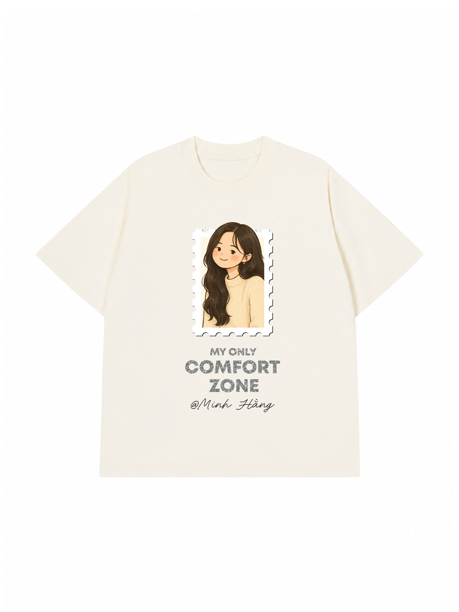 Áo Thun Custom Couple My Only Comfort Zone