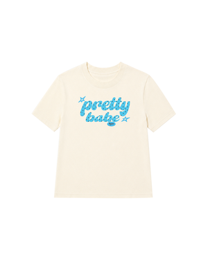 Áo Thun Nữ  Pretty Babe Blue Tiffany Polka