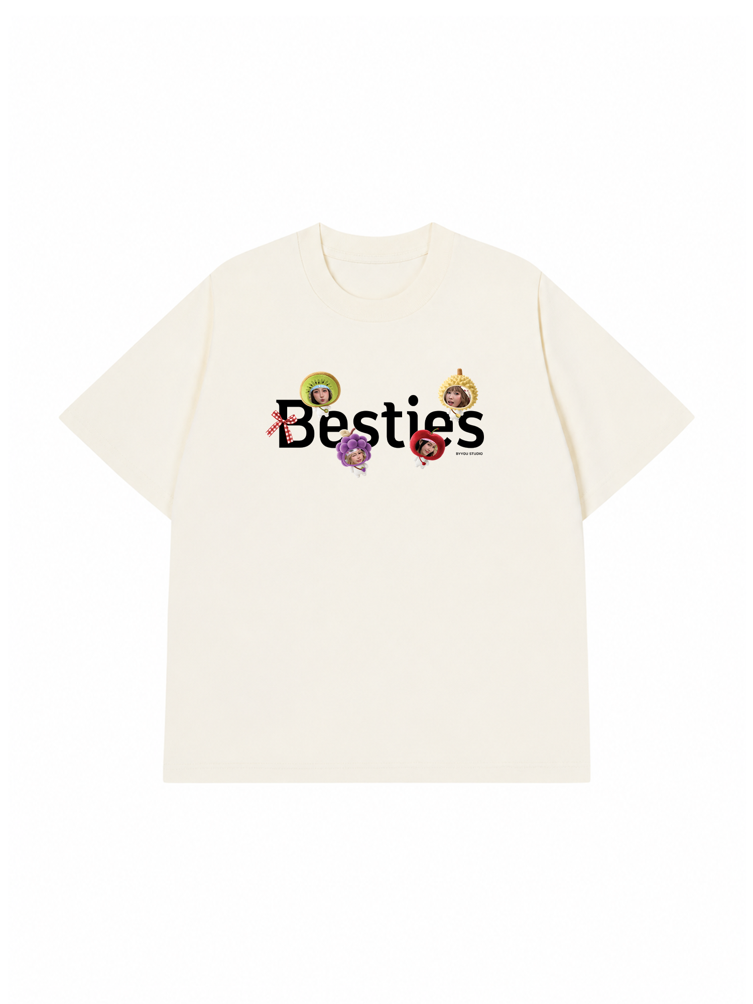 Áo Thun Custom Cute Fruit Besties