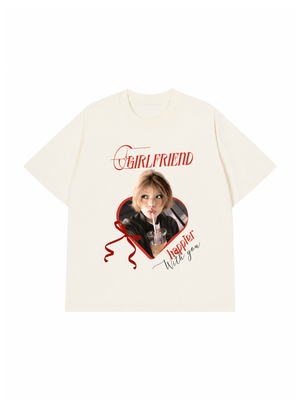 Áo Thun Custom Happier with you