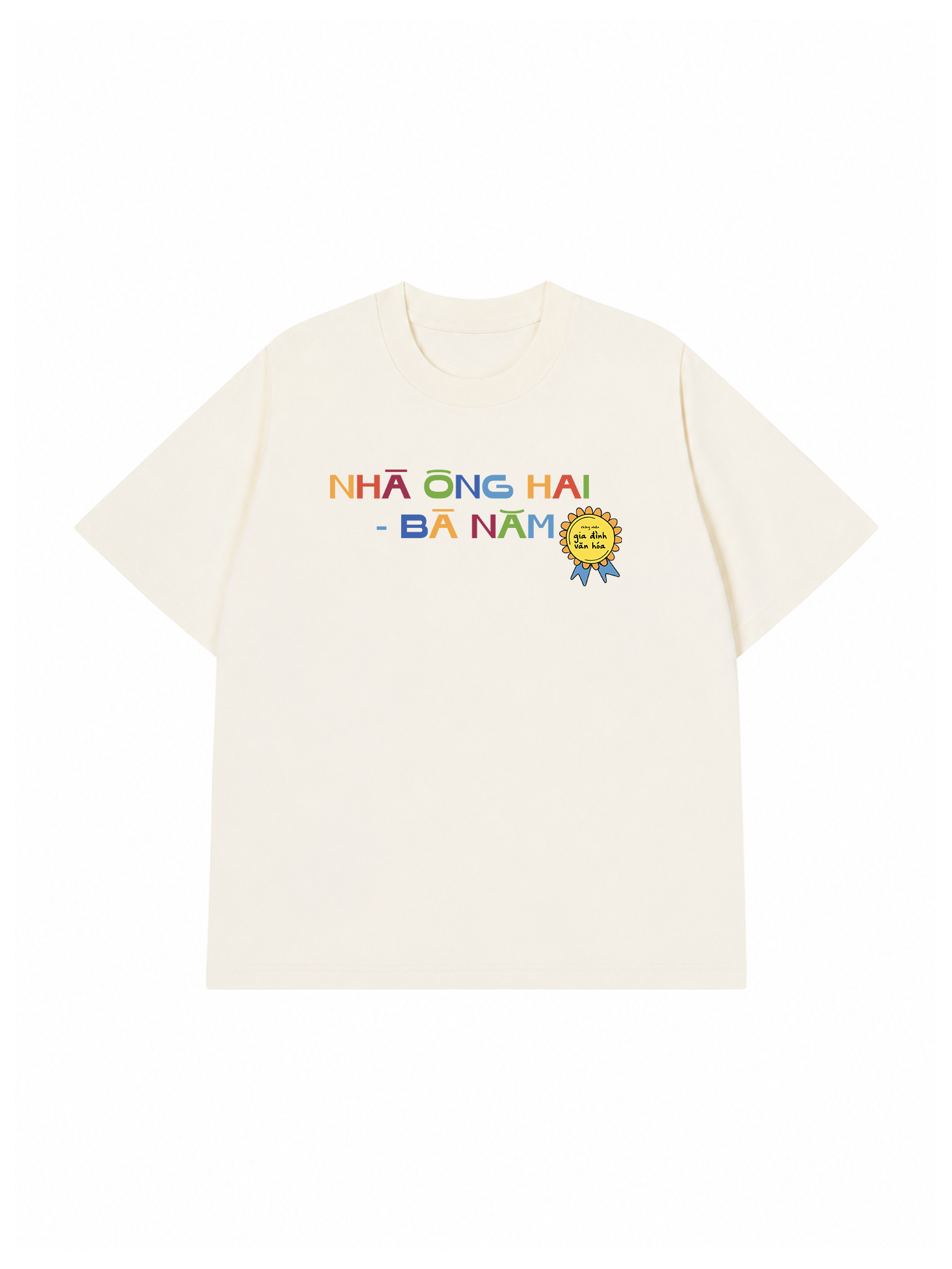 Áo Thun Custom Chứng Nhận Gia Đình Văn Hóa