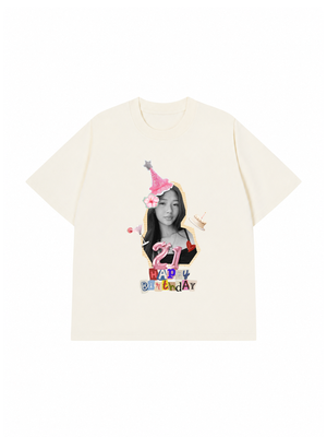 Áo Thun Custom Happy Birthday