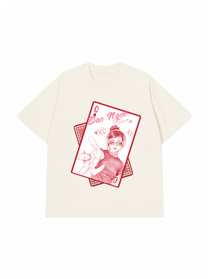 Áo Thun Custom Queen of Heart Comfort Colors