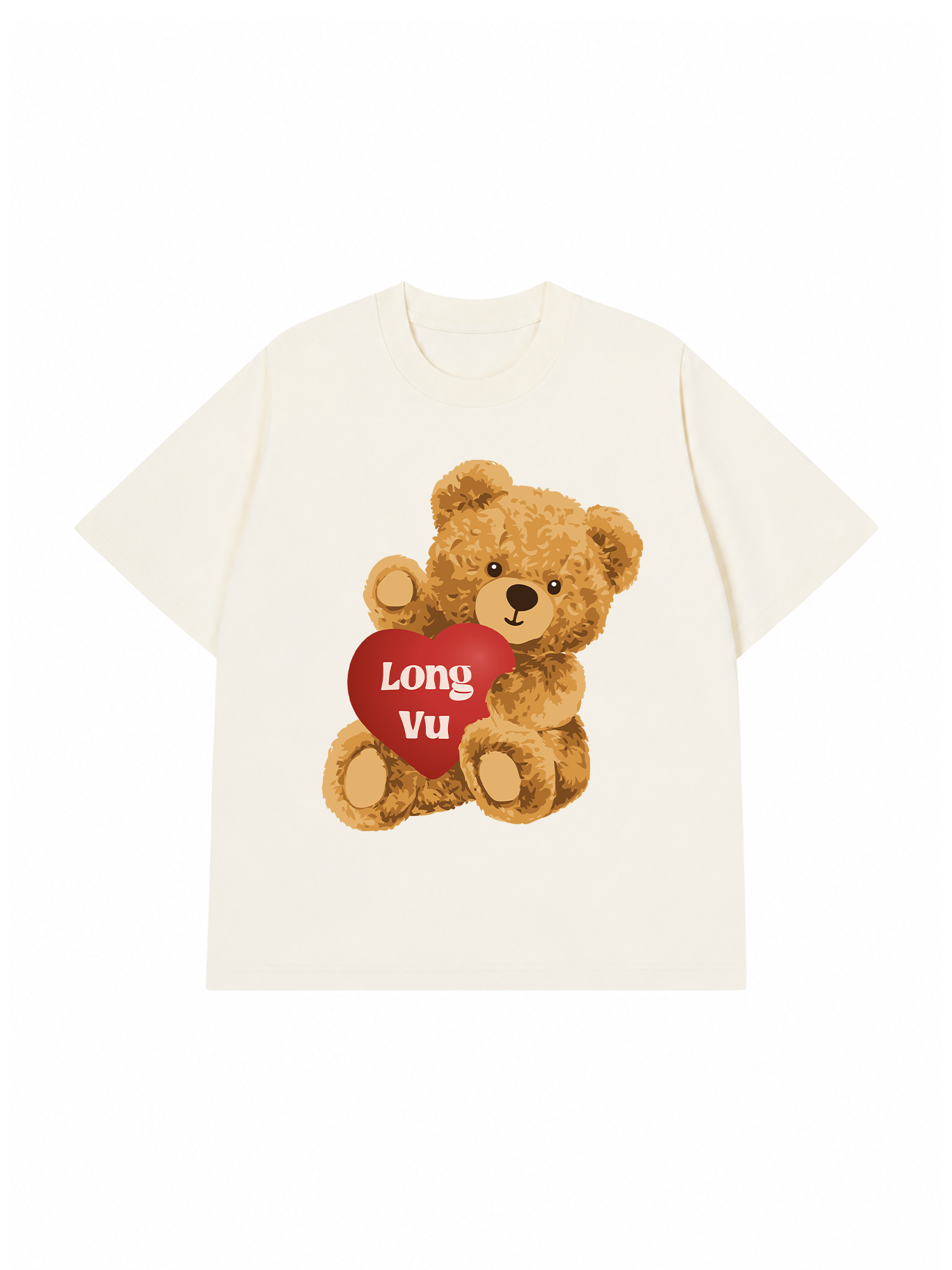 Áo Thun Custom Couple Teddy Couple