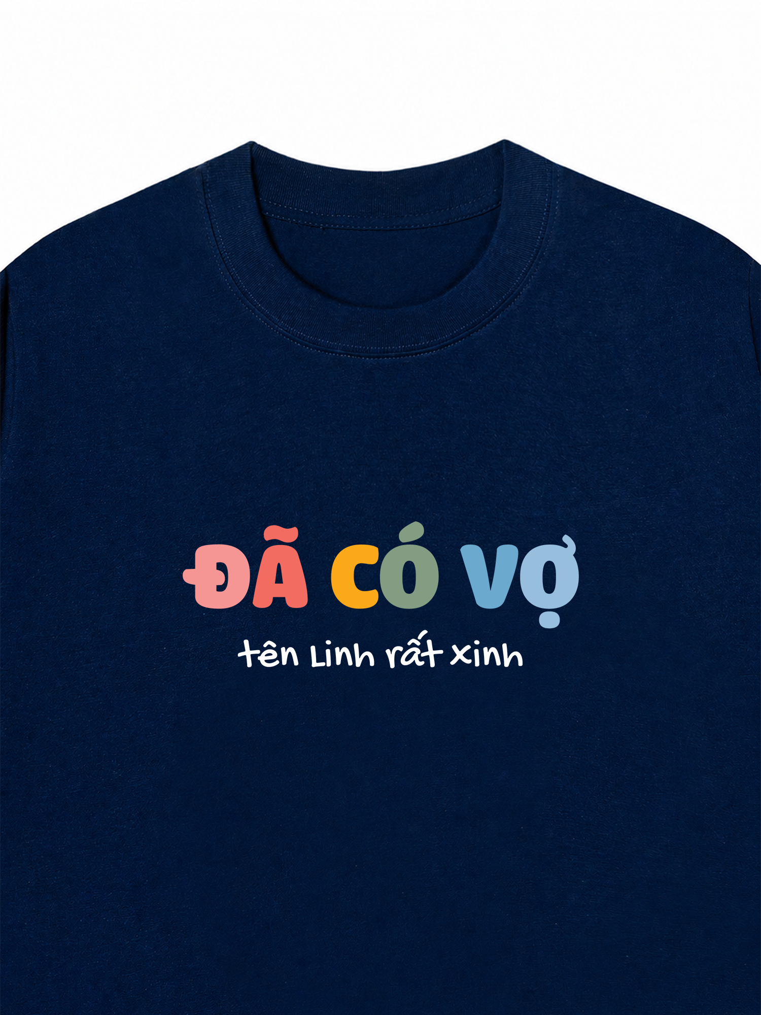 Áo Thun Custom Couple Đã Có Vợ - Chồng