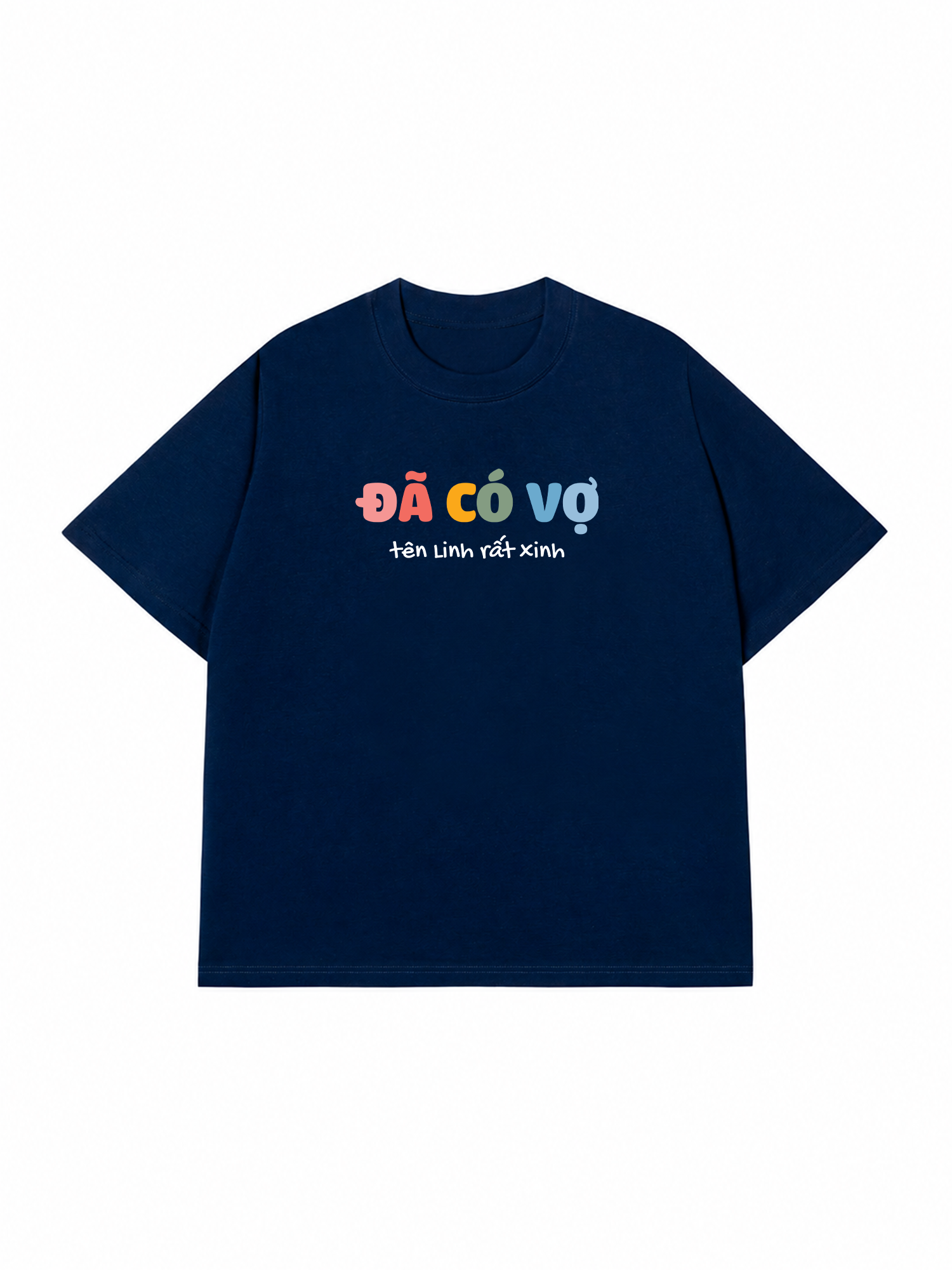 Áo Thun Custom Couple Đã Có Vợ - Chồng