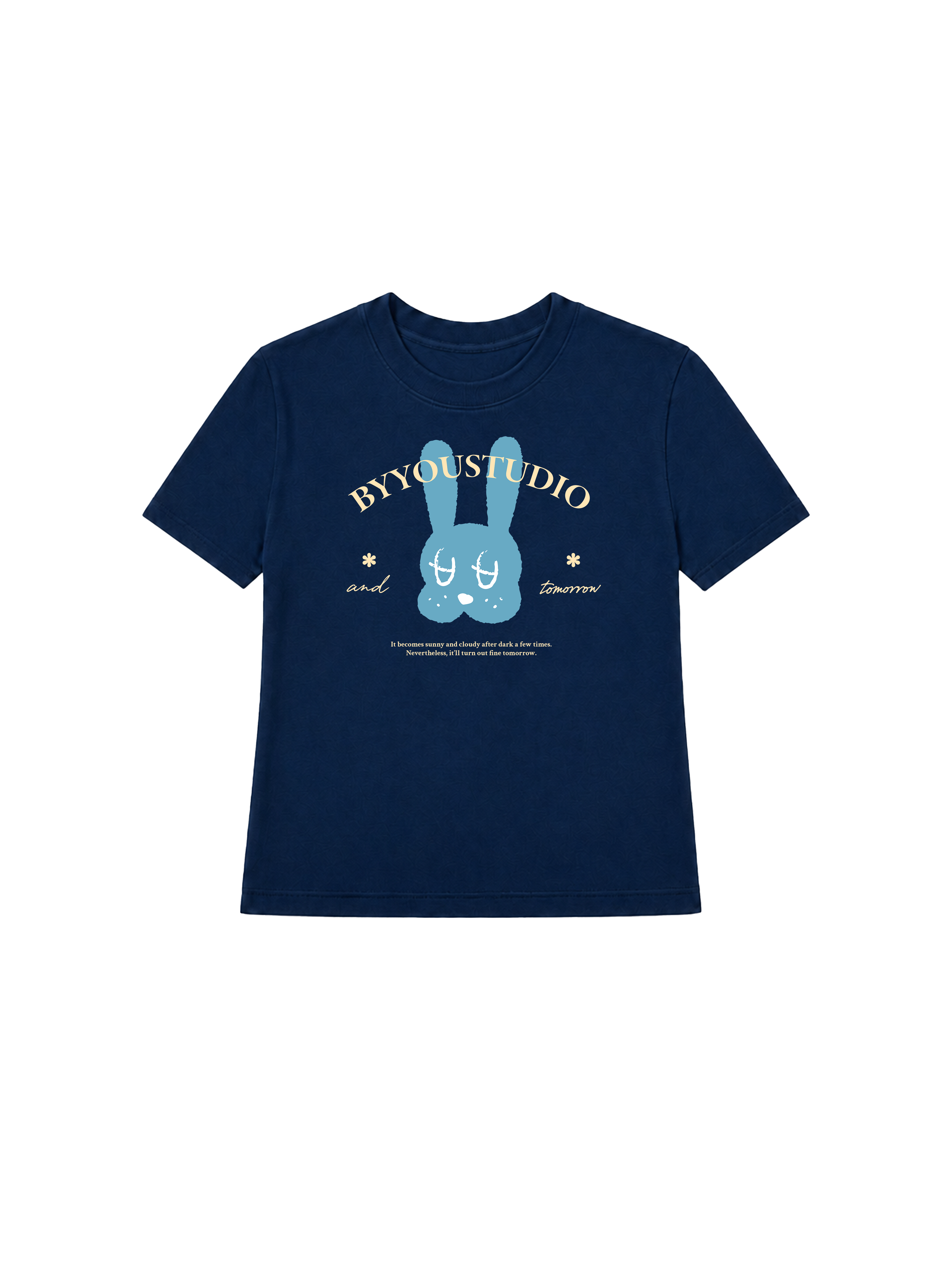 Áo Thun Nữ Bunny Quote