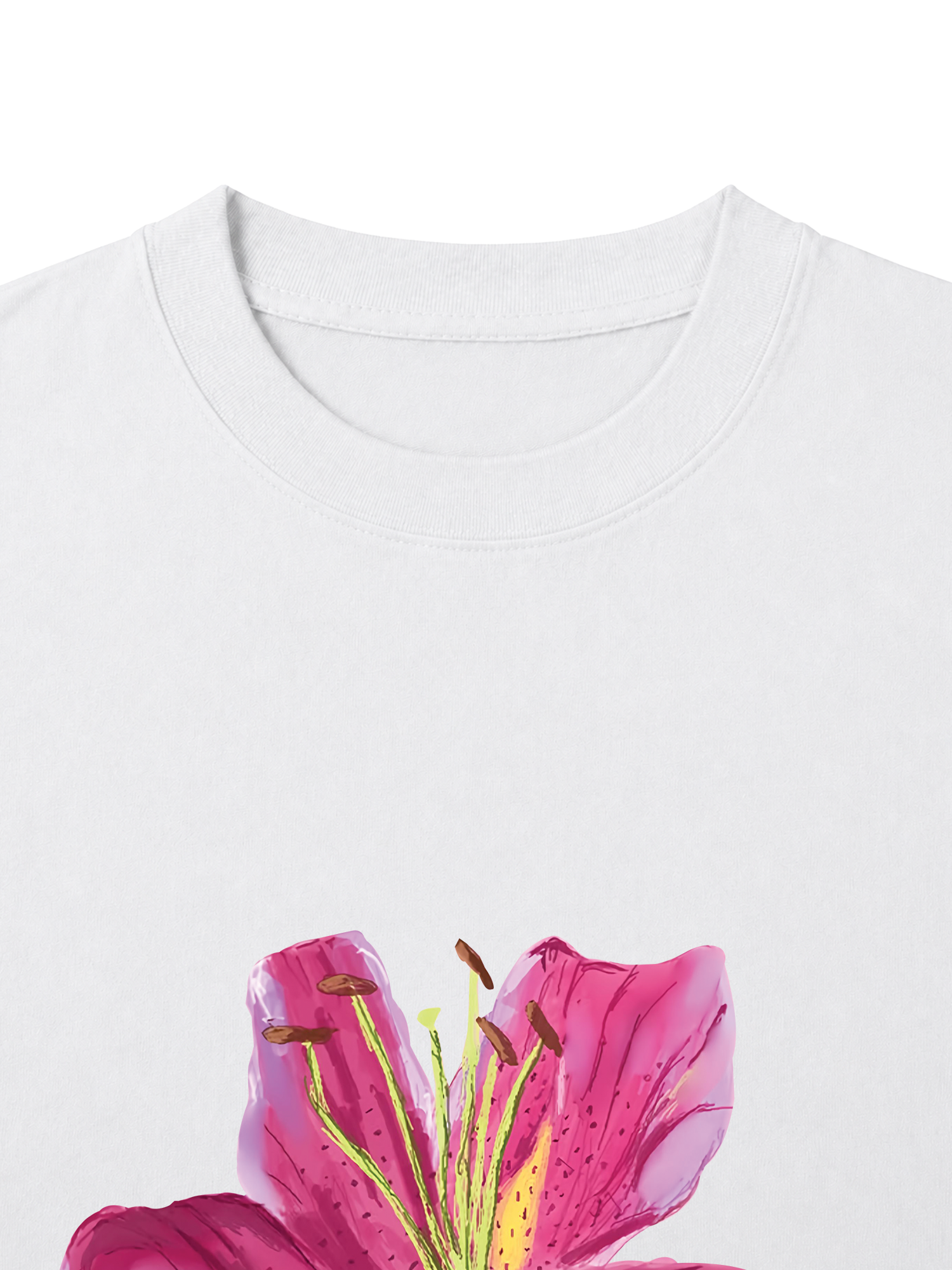Áo Thun Nữ  Bloom Girl Pink Lily