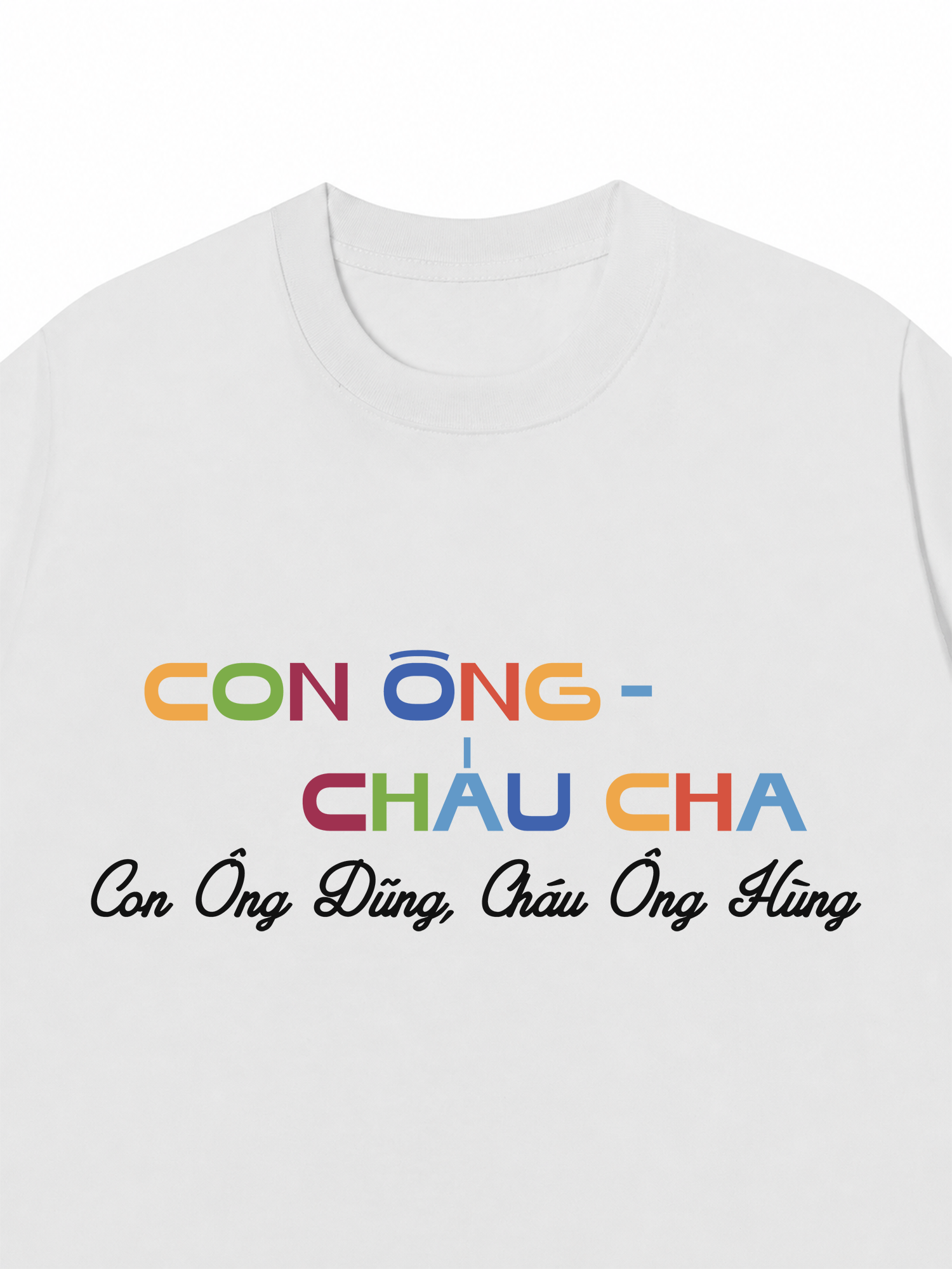 Áo Thun Custom Con Ông Cháu Cha