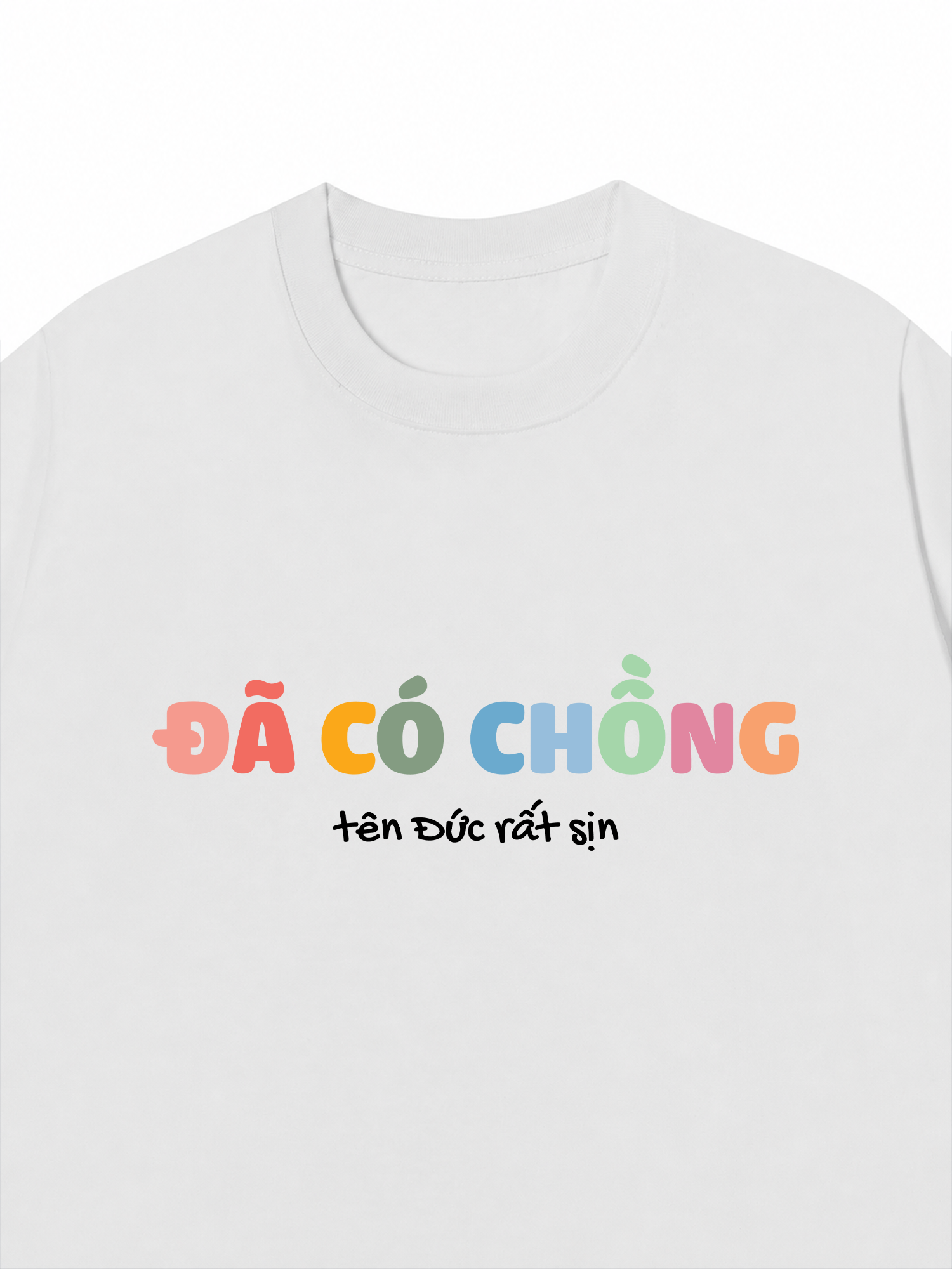 Áo Thun Custom Couple Đã Có Vợ - Chồng
