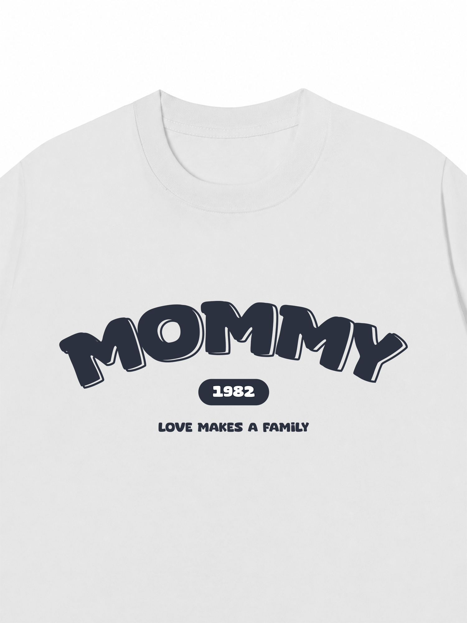 Áo Thun Custom Mommy Daddy Baby