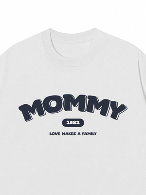 Áo Thun Custom Mommy Daddy Baby