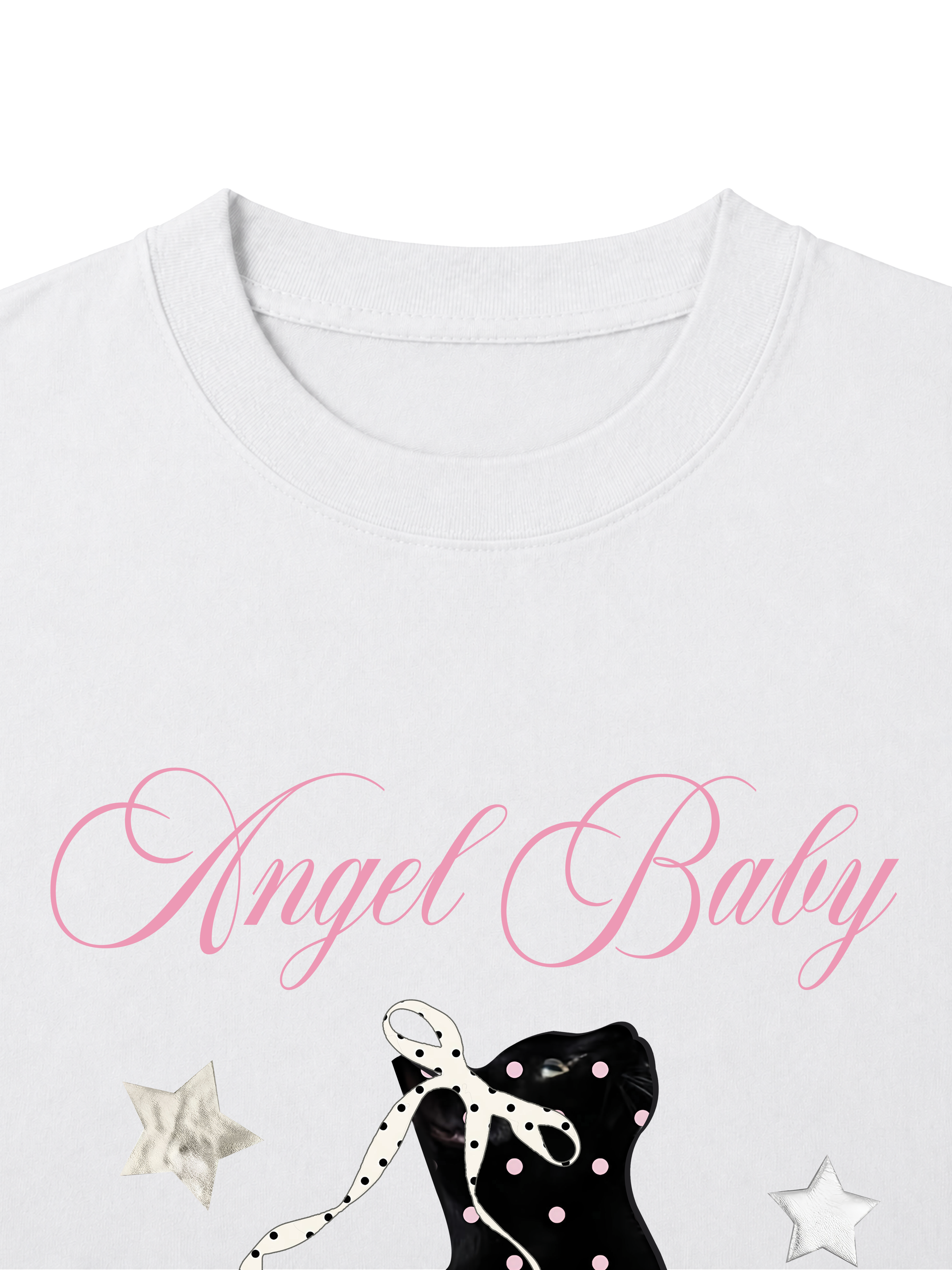 Áo Thun Nữ Angel Baby Cat