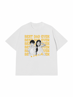 Áo Thun Custom Color Family Children Name Best Parent Ever