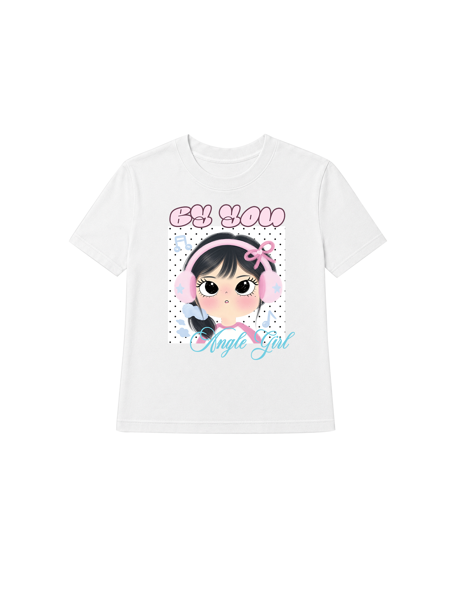 Áo Thun Nữ Byyou Angle Girl