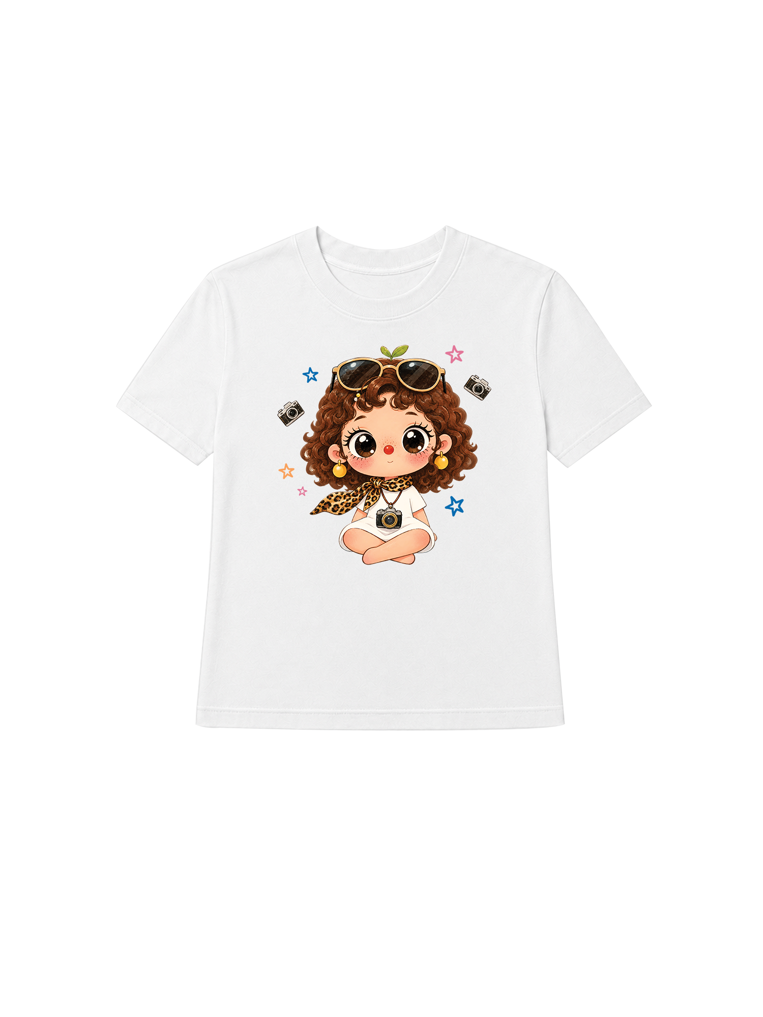 Áo Thun Nữ  Girl Leopard Outfit