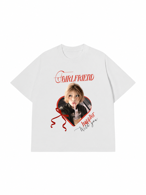 Áo Thun Custom Happier with you