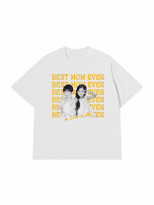 Áo Thun Custom Color Family Children Name Best Parent Ever