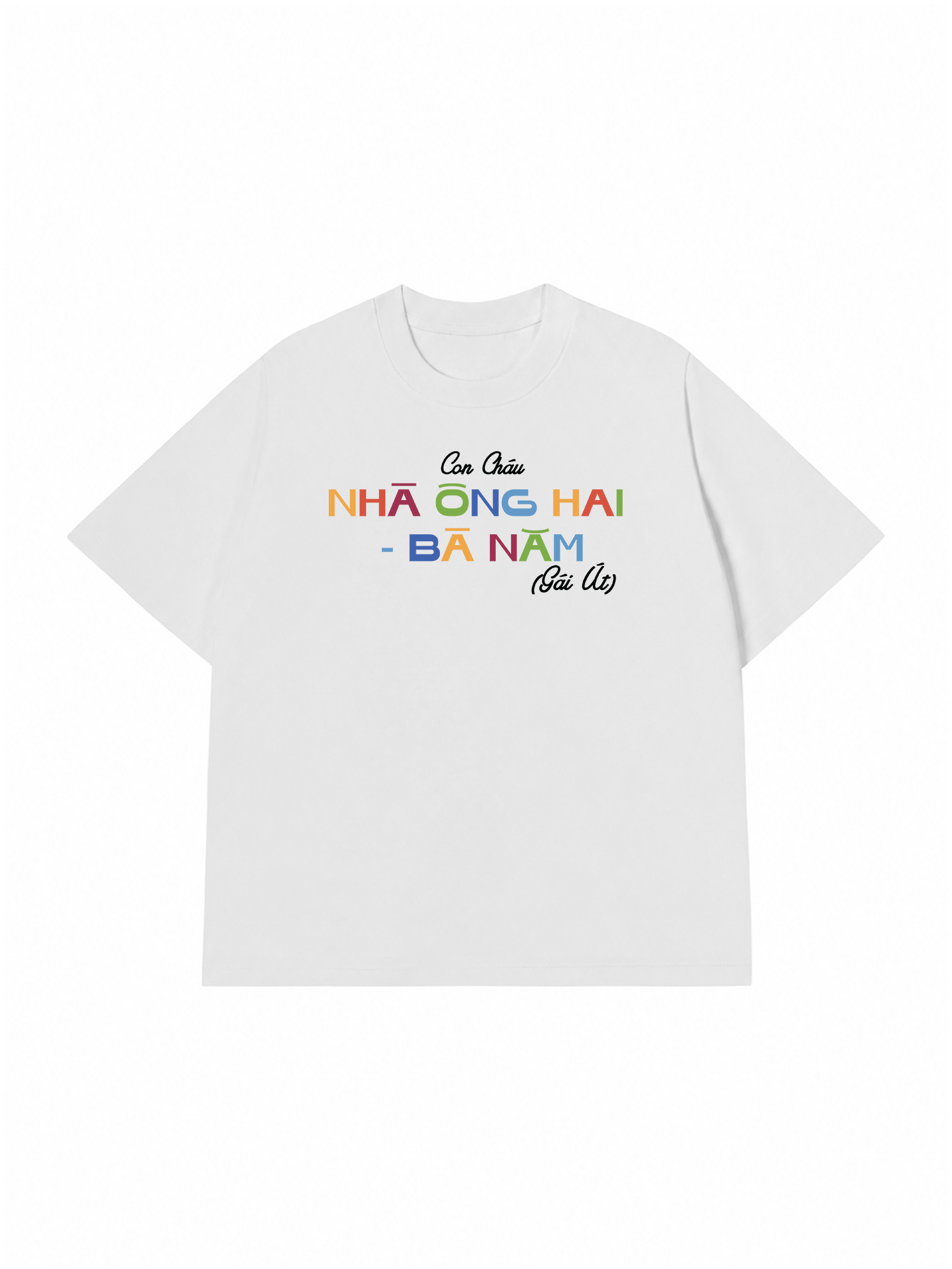 Áo Thun Custom Con Cháu Nhà Ông Bà