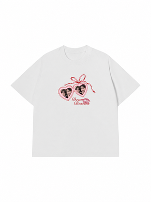 Áo Thun Custom Heart Lock Besties
