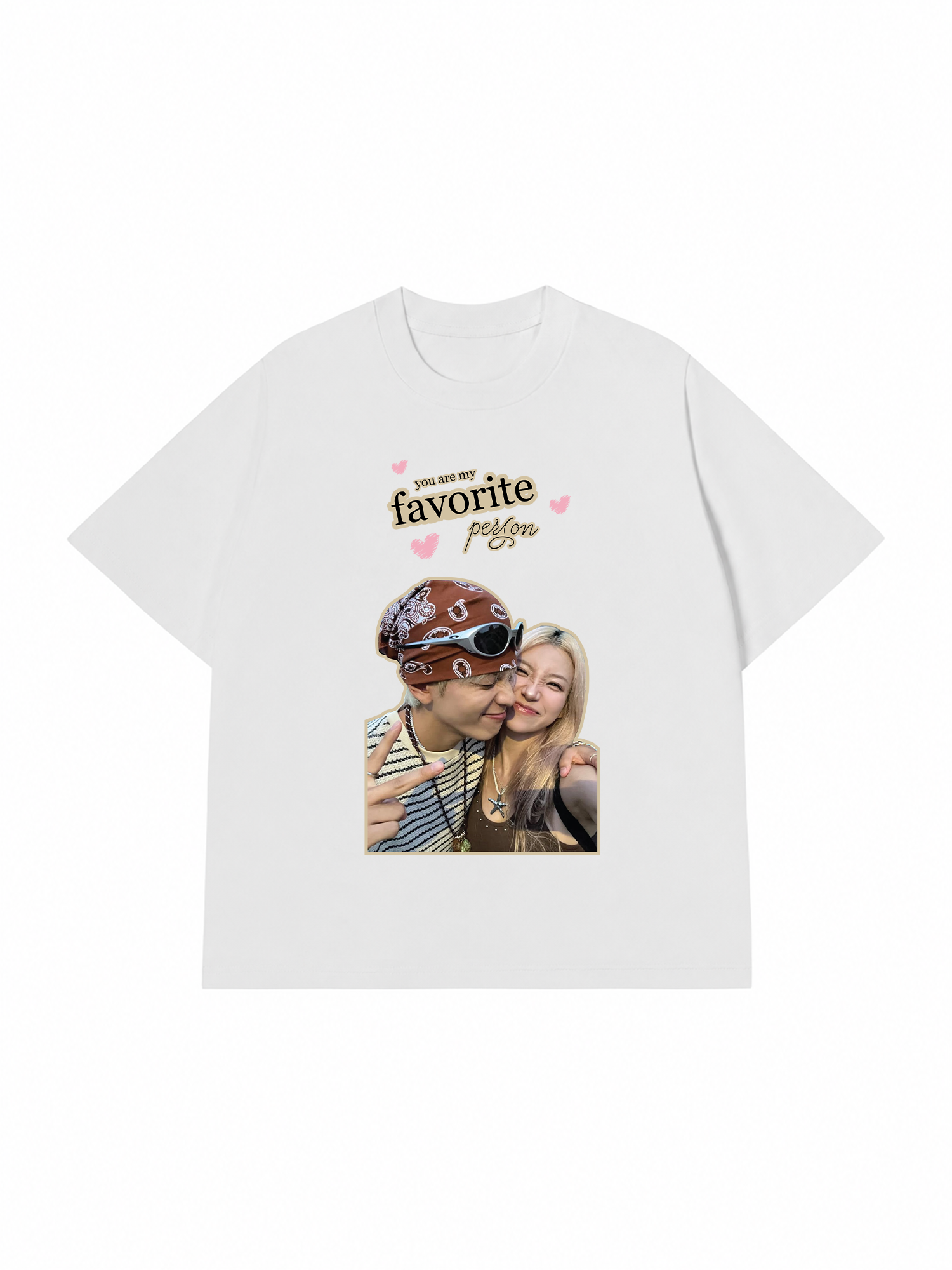 Áo Thun Custom Couple You Are My Favorite Person