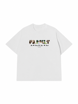 Áo Thun Custom family Name and Date