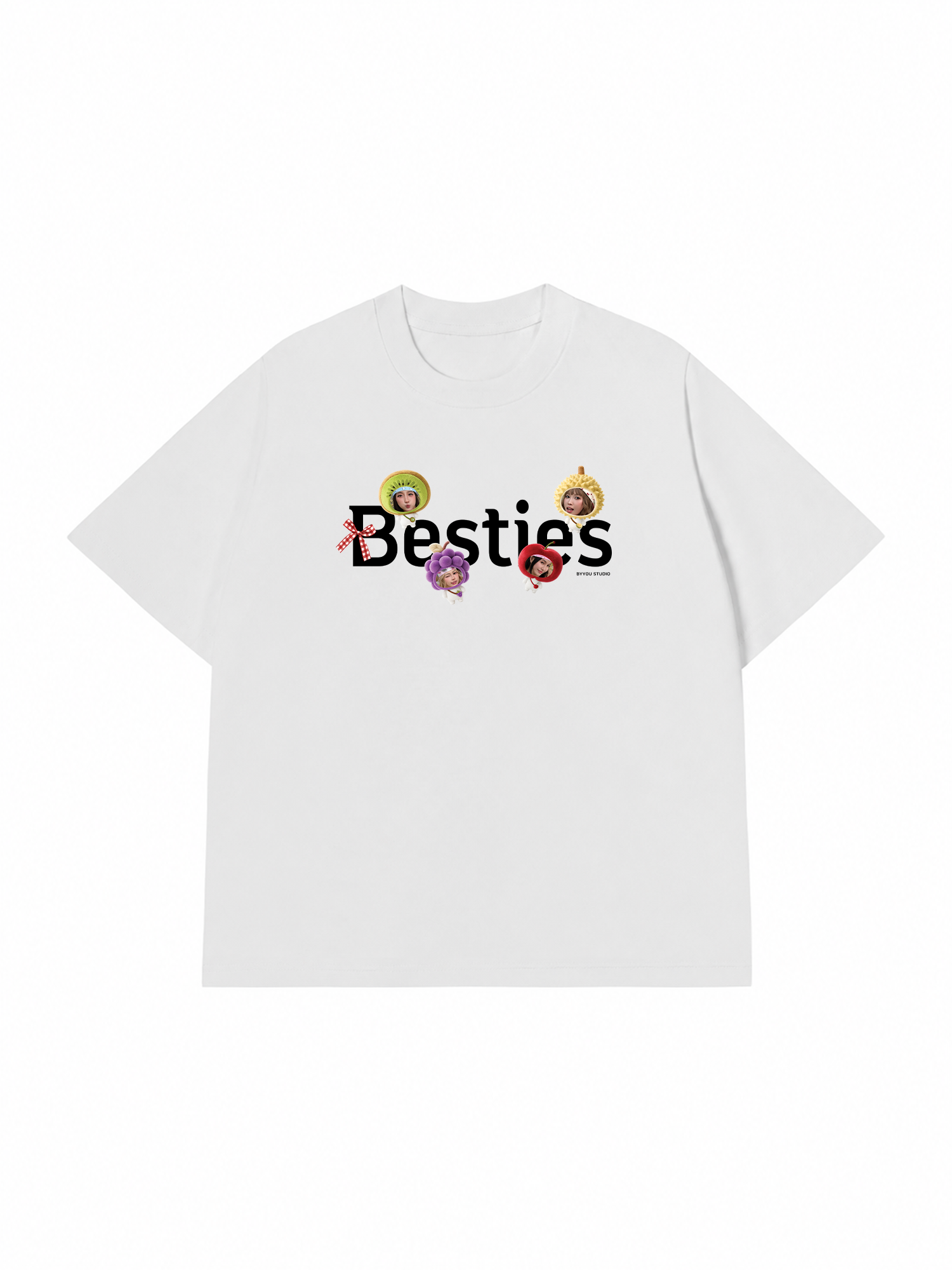 Áo Thun Custom Cute Fruit Besties