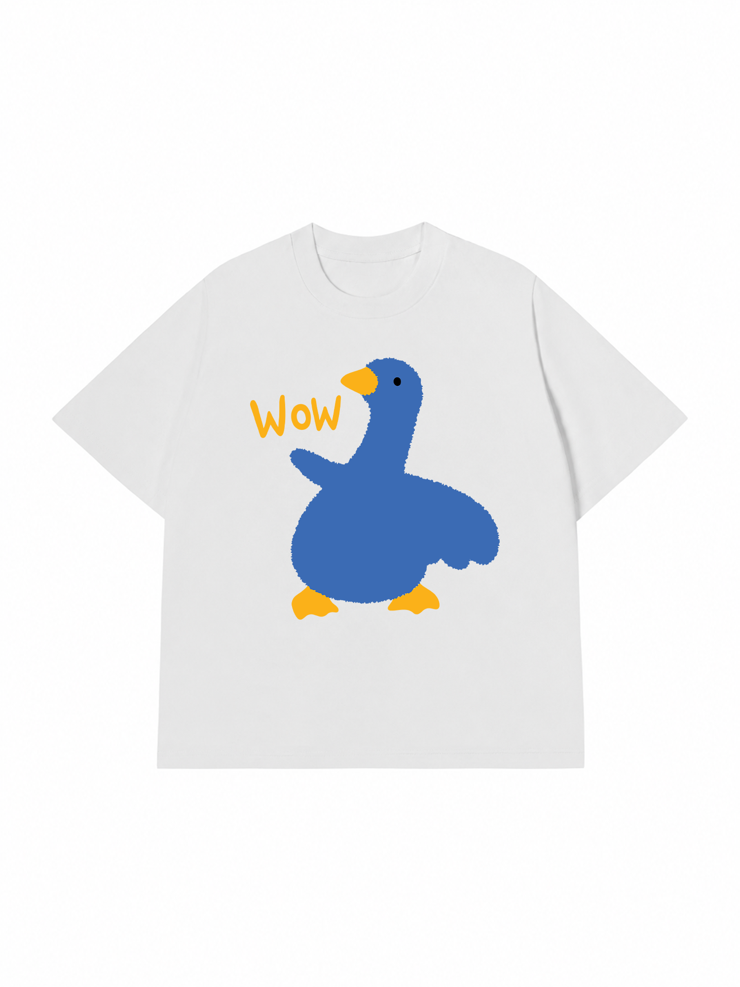Áo Thun Custom Couple Wow Duck